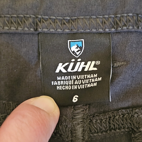 Kuhl Gray Cargo Shorts Size 6 - Picture 7 of 7